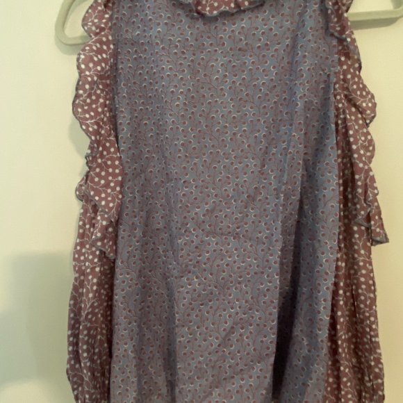 Cold Shoulder French Connection Women's Blouse XS - Picture 6 of 6